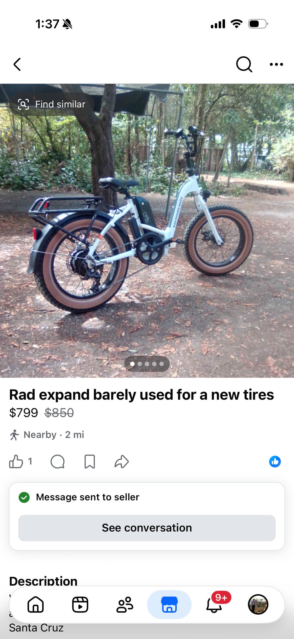 Uploaded photo of Rad Power Bikes RadExpand 5 Folding E-Bike